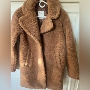 Abercrombie Teddy Coat XS